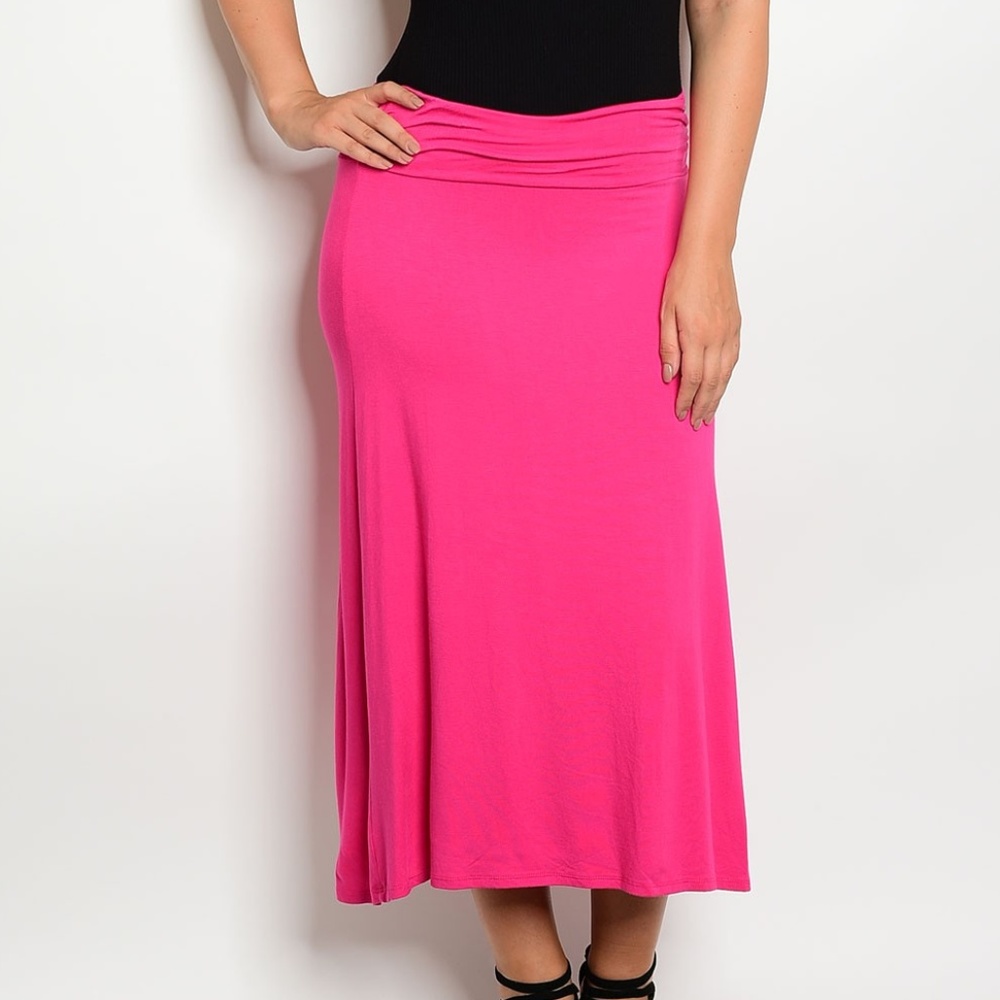 ➕ Jersey Maxi Skirt